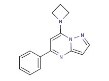 7-azetidin-1-yl-5-phenylpyrazolo[1,5-a]pyrimidine