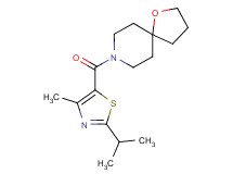 8-[(2-isopropyl-4-methyl-1,3-thiazol-5-yl)carbonyl]-1-oxa-8-azaspiro[4.5]decane