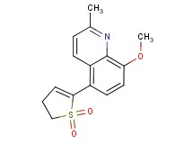 5-(1,1-dioxido-4,5-dihydro-2-thienyl)-8-methoxy-2-methylquinoline