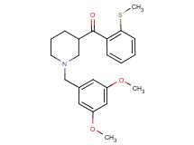 [1-(3,5-dimethoxybenzyl)-3-piperidinyl][2-(methylthio)phenyl]methanone