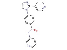 N-pyridin-3-yl-4-(2-pyridin-4-yl-1H-imidazol-1-yl)benzamide