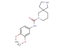 N-(3,4-dimethoxyphenyl)-2,7-diazaspiro[4.5]decane-7-carboxamide