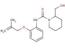 2-(hydroxymethyl)-N-{2-[(2-methylprop-2-en-1-yl)oxy]phenyl}piperidine-1-carboxamide