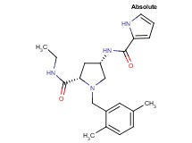 (4S)-1-(2,5-dimethylbenzyl)-N-ethyl-4-[(1H-pyrrol-2-ylcarbonyl)amino]-L-prolinamide