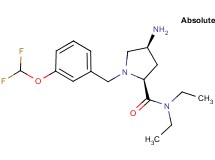 (2S,4S)-4-amino-1-[3-(difluoromethoxy)benzyl]-N,N-diethylpyrrolidine-2-carboxamide