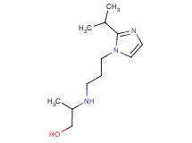 2-{[3-(2-isopropyl-1H-imidazol-1-yl)propyl]amino}propan-1-ol