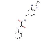 N-[(2-methyl-1H-benzimidazol-6-yl)methyl]-N'-phenylethanediamide