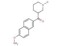 (6-methoxy-2-naphthyl)(3-piperidinyl)methanone hydrochloride