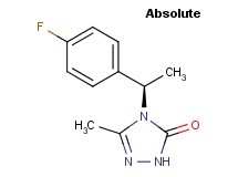 4-[(1R)-1-(4-fluorophenyl)ethyl]-5-methyl-2,4-dihydro-3H-1,2,4-triazol-3-one