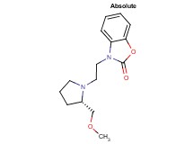 3-{2-[(2S)-2-(methoxymethyl)pyrrolidin-1-yl]ethyl}-1,3-benzoxazol-2(3H)-one