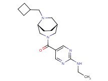 5-{[(1R*,5R*)-6-(cyclobutylmethyl)-3,6-diazabicyclo[3.2.2]non-3-yl]carbonyl}-N-ethylpyrimidin-2-amine