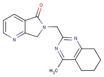6-[(4-methyl-5,6,7,8-tetrahydroquinazolin-2-yl)methyl]-6,7-dihydro-5H-pyrrolo[3,4-b]pyridin-5-one