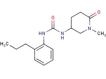N-(1-methyl-6-oxopiperidin-3-yl)-N'-(2-propylphenyl)urea