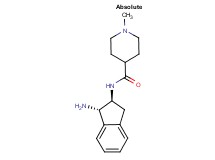N-[(1S,2S)-1-amino-2,3-dihydro-1H-inden-2-yl]-1-methyl-4-piperidinecarboxamide dihydrochloride