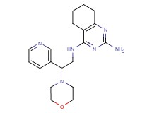 N~4~-(2-morpholin-4-yl-2-pyridin-3-ylethyl)-5,6,7,8-tetrahydroquinazoline-2,4-diamine