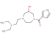 1-[2-(diethylamino)ethyl]-4-(1H-pyrrol-3-ylcarbonyl)-1,4-diazepan-6-ol