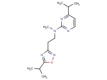 4-isopropyl-N-[2-(5-isopropyl-1,2,4-oxadiazol-3-yl)ethyl]-N-methylpyrimidin-2-amine