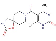 8-[(4,6-dimethyl-2-oxo-1,2,3,4-tetrahydropyrimidin-5-yl)carbonyl]-1-oxa-3,8-diazaspiro[4.5]decan-2-one