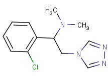 1-(2-chlorophenyl)-N,N-dimethyl-2-(4H-1,2,4-triazol-4-yl)ethanamine