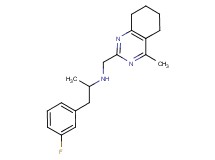 1-(3-fluorophenyl)-N-[(4-methyl-5,6,7,8-tetrahydroquinazolin-2-yl)methyl]propan-2-amine