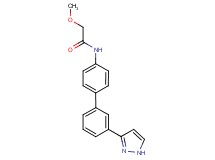 2-methoxy-N-[3'-(1H-pyrazol-3-yl)-4-biphenylyl]acetamide