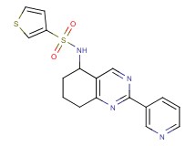 N-[2-(3-pyridinyl)-5,6,7,8-tetrahydro-5-quinazolinyl]-3-thiophenesulfonamide