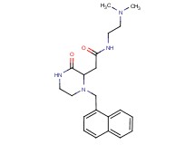 N-[2-(dimethylamino)ethyl]-2-[1-(1-naphthylmethyl)-3-oxo-2-piperazinyl]acetamide