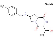(3R,7S,8aS)-3-[(1S)-1-hydroxyethyl]-7-[(4-methylbenzyl)amino]hexahydropyrrolo[1,2-a]pyrazine-1,4-dione