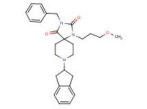 3-benzyl-8-(2,3-dihydro-1H-inden-2-yl)-1-(3-methoxypropyl)-1,3,8-triazaspiro[4.5]decane-2,4-dione