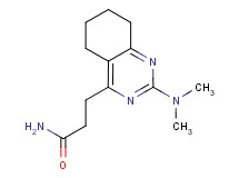 3-[2-(dimethylamino)-5,6,7,8-tetrahydroquinazolin-4-yl]propanamide
