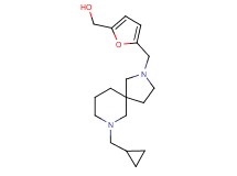 (5-{[7-(cyclopropylmethyl)-2,7-diazaspiro[4.5]dec-2-yl]methyl}-2-furyl)methanol