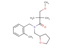 3-methoxy-2,2-dimethyl-N-(2-methylbenzyl)-N-(tetrahydrofuran-2-ylmethyl)propanamide