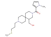 {3-[(1-methyl-1H-pyrrol-2-yl)carbonyl]-9-[3-(methylthio)propyl]-3,9-diazaspiro[5.5]undec-1-yl}methanol