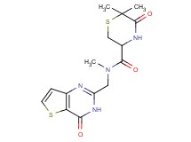 N,6,6-trimethyl-5-oxo-N-[(4-oxo-3,4-dihydrothieno[3,2-d]pyrimidin-2-yl)methyl]thiomorpholine-3-carboxamide