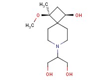 2-[(1S*,3R*)-3-hydroxy-1-methoxy-1-methyl-7-azaspiro[3.5]non-7-yl]-1,3-propanediol