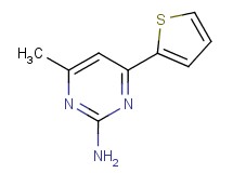 4-methyl-6-(2-thienyl)pyrimidin-2-amine