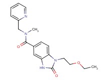 1-(2-ethoxyethyl)-N-methyl-2-oxo-N-(pyridin-2-ylmethyl)-2,3-dihydro-1H-benzimidazole-5-carboxamide