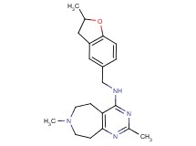 2,7-dimethyl-N-[(2-methyl-2,3-dihydro-1-benzofuran-5-yl)methyl]-6,7,8,9-tetrahydro-5H-pyrimido[4,5-d]azepin-4-amine