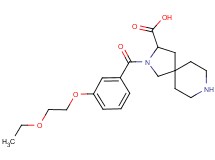 2-[3-(2-ethoxyethoxy)benzoyl]-2,8-diazaspiro[4.5]decane-3-carboxylic acid