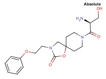 3-(2-phenoxyethyl)-8-L-seryl-1-oxa-3,8-diazaspiro[4.5]decan-2-one hydrochloride