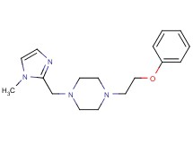 1-[(1-methyl-1H-imidazol-2-yl)methyl]-4-(2-phenoxyethyl)piperazine bis(trifluoroacetate)