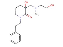 3-hydroxy-3-{[(2-hydroxyethyl)(methyl)amino]methyl}-1-(2-phenylethyl)piperidin-2-one