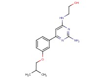 2-{[2-amino-6-(3-isobutoxyphenyl)pyrimidin-4-yl]amino}ethanol