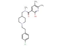 N-({1-[2-(4-chlorophenyl)ethyl]-4-piperidinyl}methyl)-2-hydroxy-N,5,6-trimethylnicotinamide