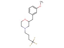 2-(3-methoxybenzyl)-4-(4,4,4-trifluorobutyl)morpholine