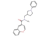 N-methyl-N-[(1-phenyl-3-pyrrolidinyl)methyl]-1-benzoxepine-4-carboxamide