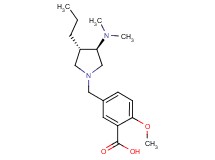 5-{[rel-(3R,4S)-3-(dimethylamino)-4-propyl-1-pyrrolidinyl]methyl}-2-methoxybenzoic acid dihydrochloride