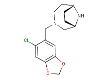 (1S*,6R*)-3-[(6-chloro-1,3-benzodioxol-5-yl)methyl]-3,9-diazabicyclo[4.2.1]nonane