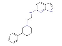 N-[2-(3-phenylpiperidin-1-yl)ethyl]-1H-pyrrolo[2,3-b]pyridin-6-amine