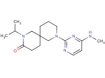 2-isopropyl-8-[4-(methylamino)-2-pyrimidinyl]-2,8-diazaspiro[5.5]undecan-3-one